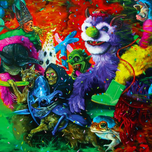 Album cover art for A Laughing Death in Meatspace