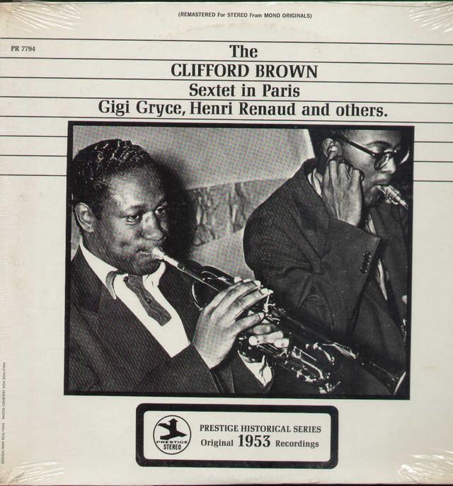 Album cover art for The Clifford Brown Sextet in Paris