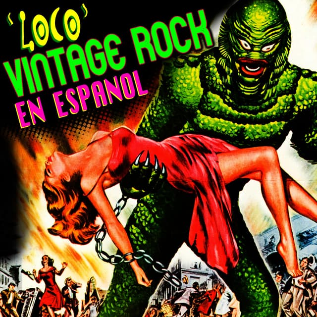 Album cover art for Loco - Vintage Rock En Español