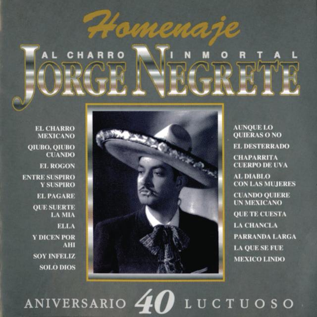 Album cover art for Homenaje Al Charro Inmortal