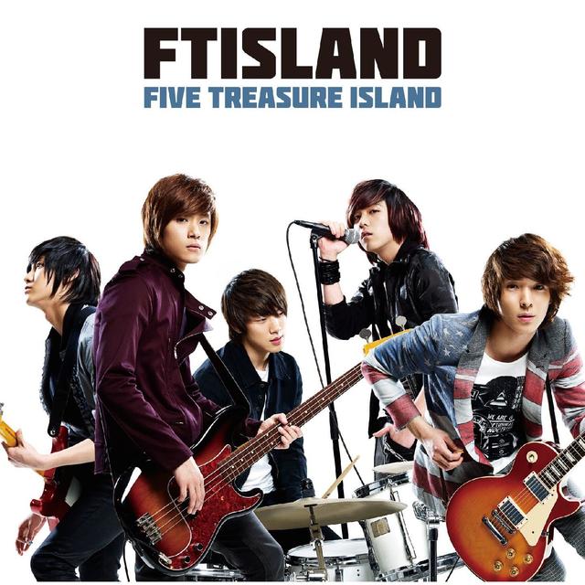Album cover art for FIVE TREASURE ISLAND