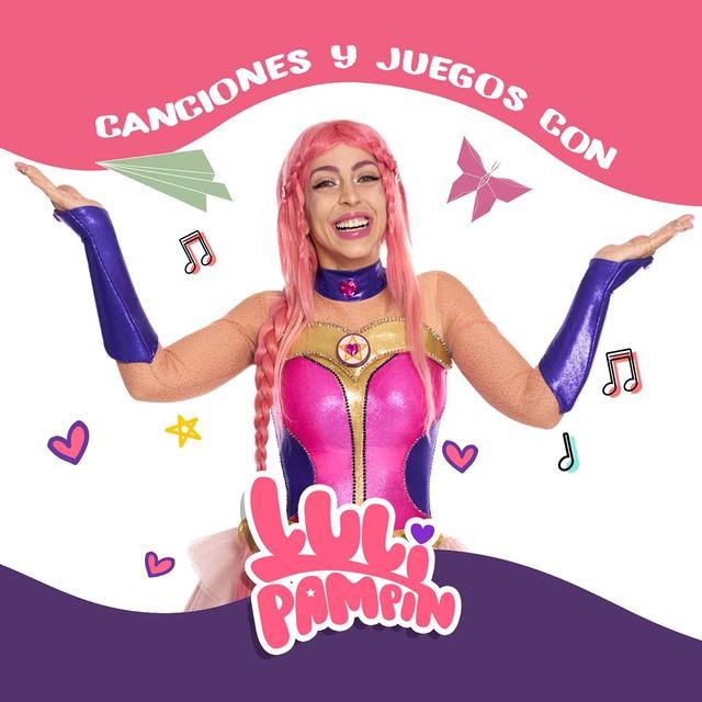 Album cover art for Canciones y Juegos Con Luli Pampín
