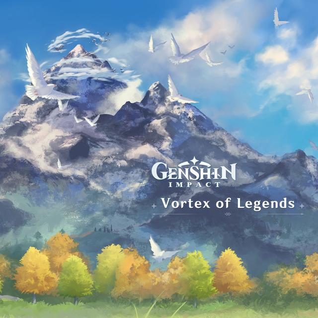 Album cover art for Genshin Impact - Vortex of Legends (Original Game Soundtrack)