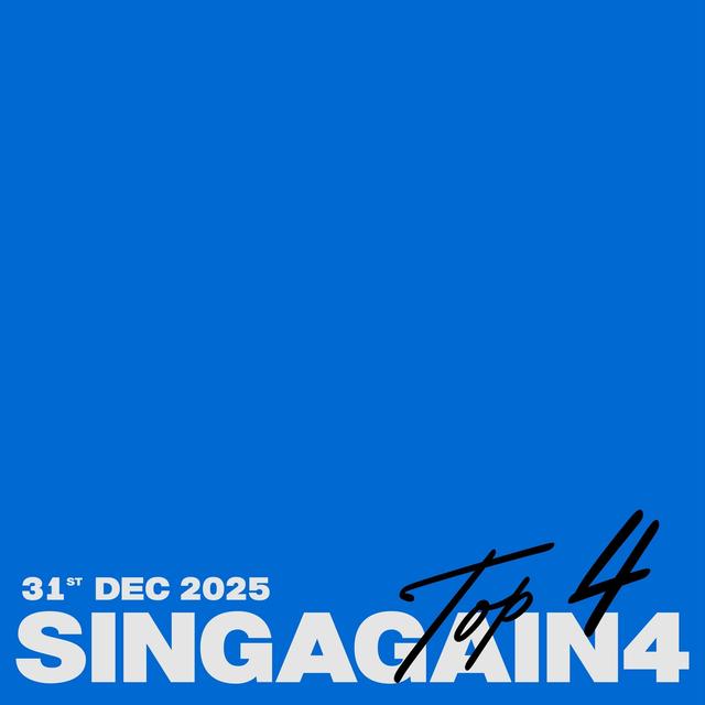 Album cover art for SingAgain4 - Battle of the Unknown, Top 4 (From the JTBC TV Show)