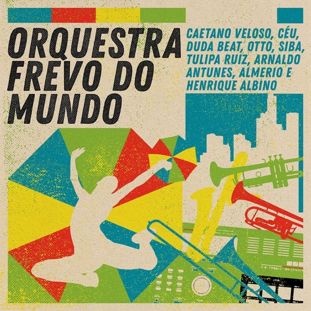 Album cover art for Orquestra Frevo do Mundo, Vol. 1