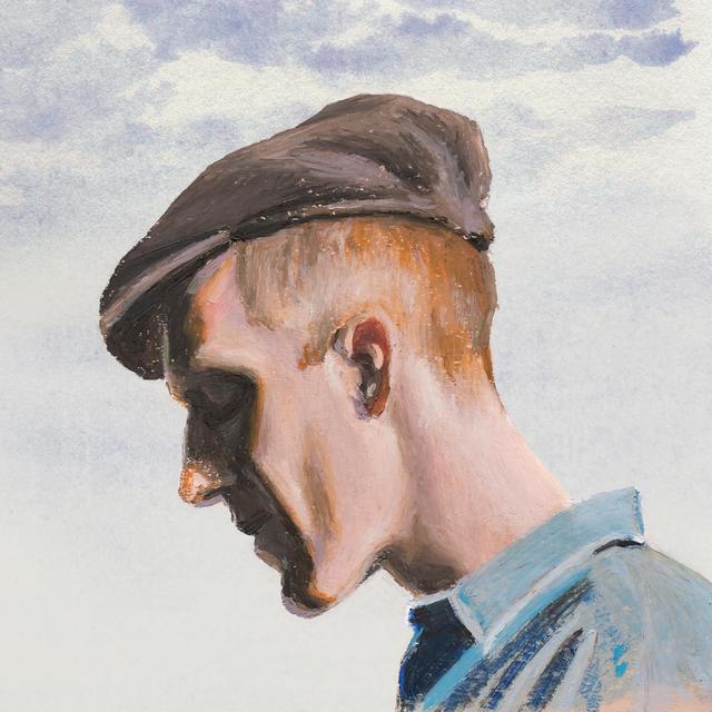 Album cover art for Fläcken som aldrig går bort