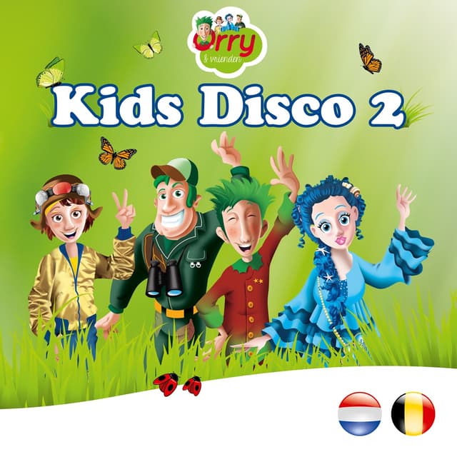 Album cover art for Kids Disco 2