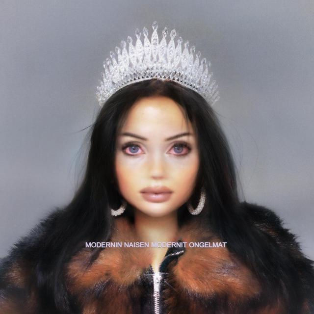 Album cover art for Modernin naisen modernit ongelmat