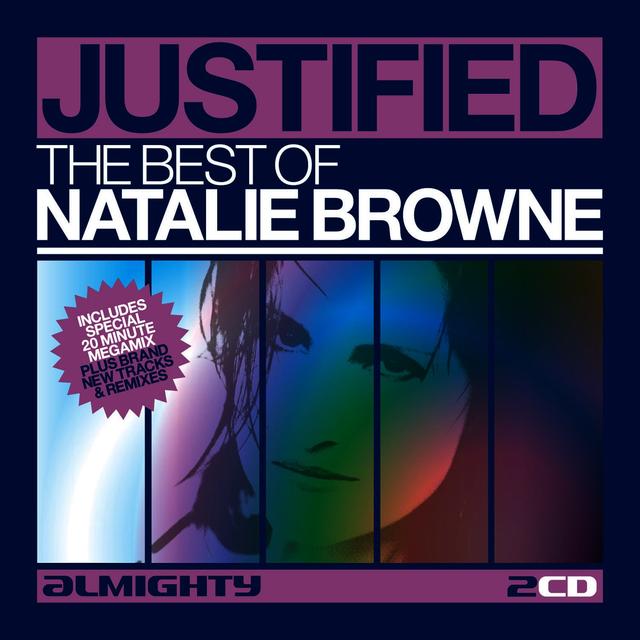 Album cover art for Almighty Presents: Justified - The Best Of Natalie Browne