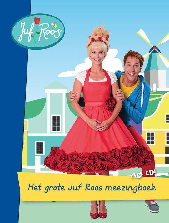 Album cover art for Het grote Juf Roos meezingboek
