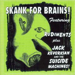 Album cover art for Skank For Brains!