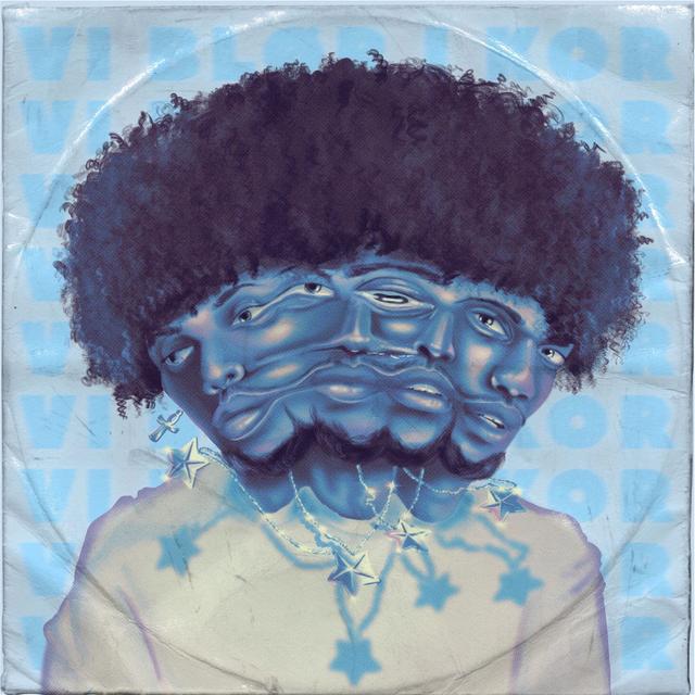 Album cover art for vi blør i kor.dlux